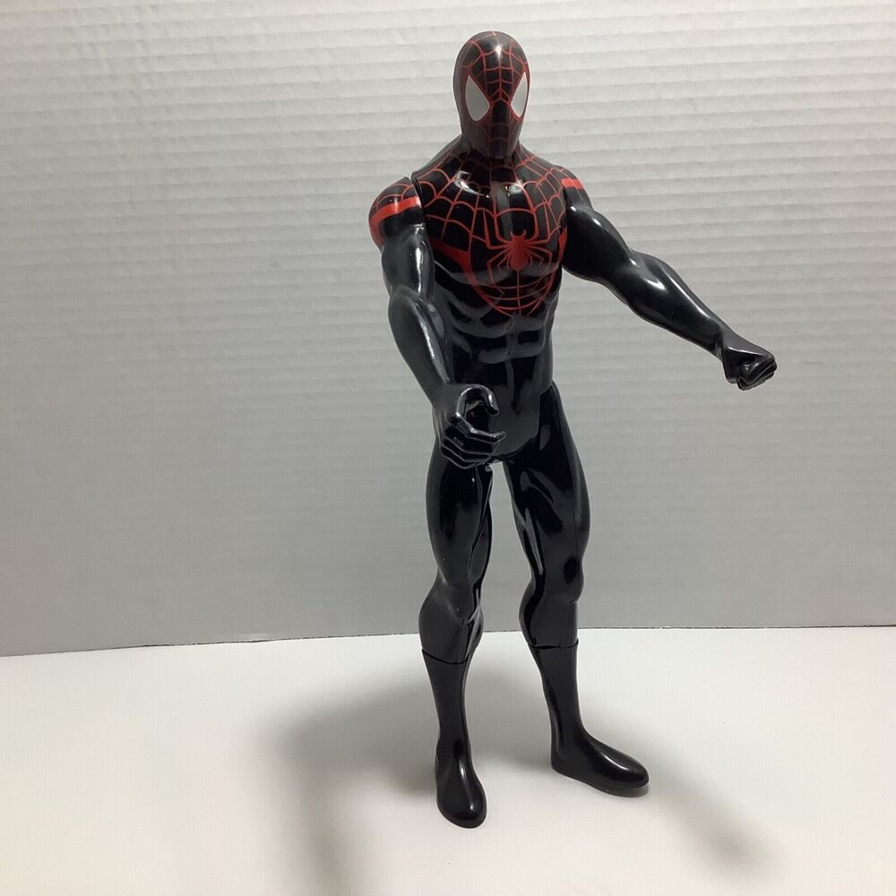Marvel Amazing Spiderman Black Suit Collectible Action Figure